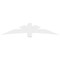 Ekena Millwork Alberta Architectural Grade PVC Gable Bracket, 84"W x 17 1/2"H x 4"D x 6"F, 5/12 Pitch GBP084X18X0406ALB00 - alternate 4